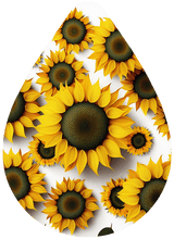 Load image into Gallery viewer, 2&quot; SUNFLOWER THEMED EARRINGS
