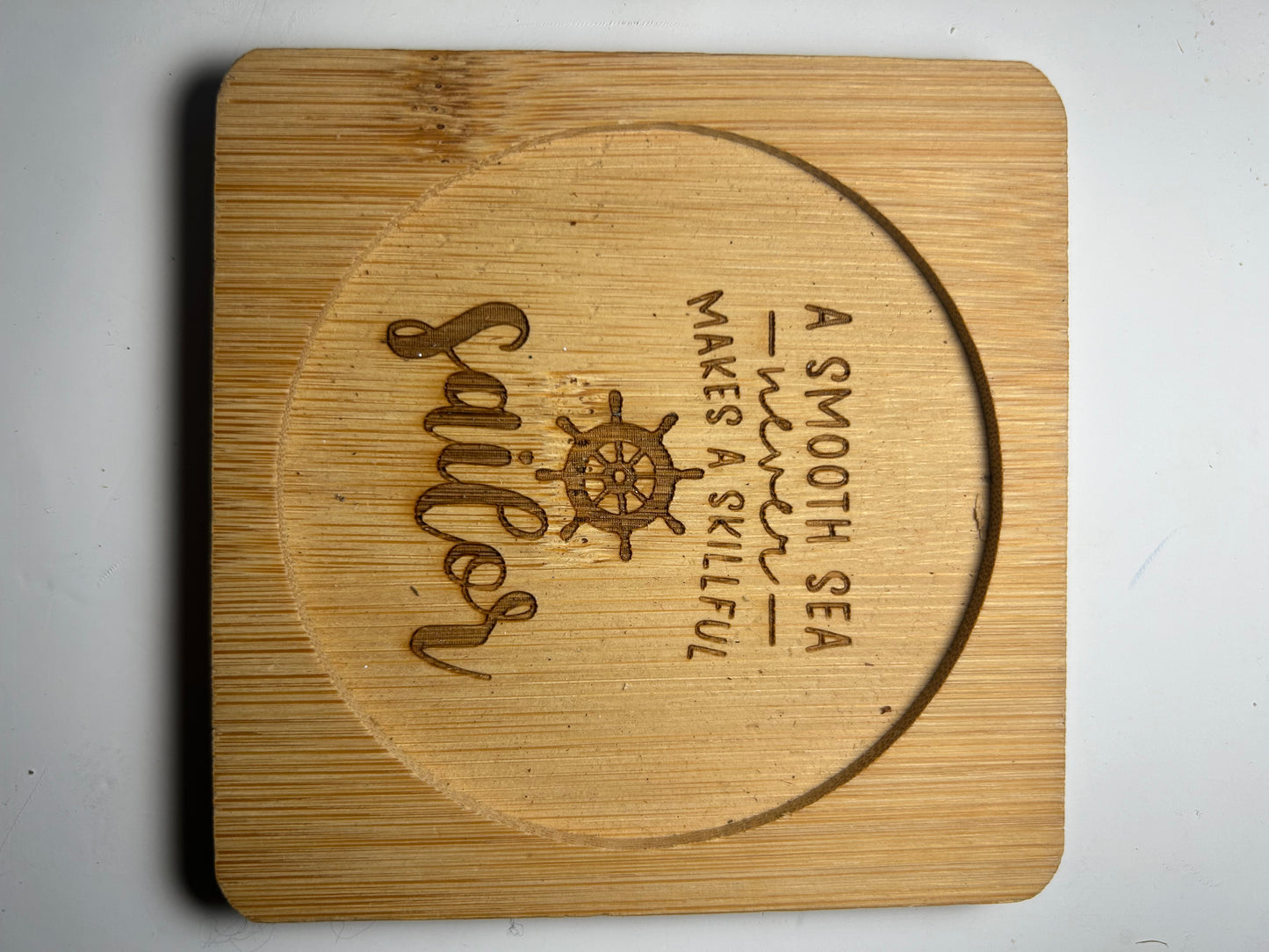 4x4 Bamboo Coasters