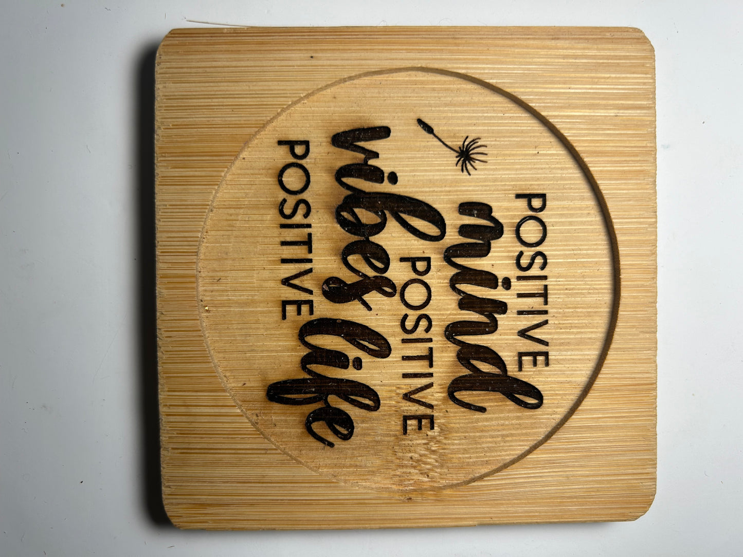 4x4 Bamboo Coasters