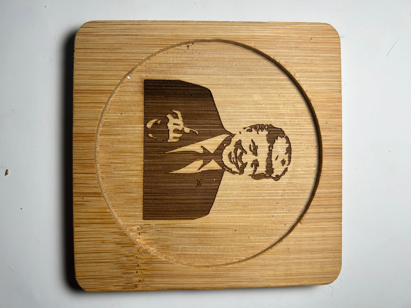 4x4 Bamboo Coasters