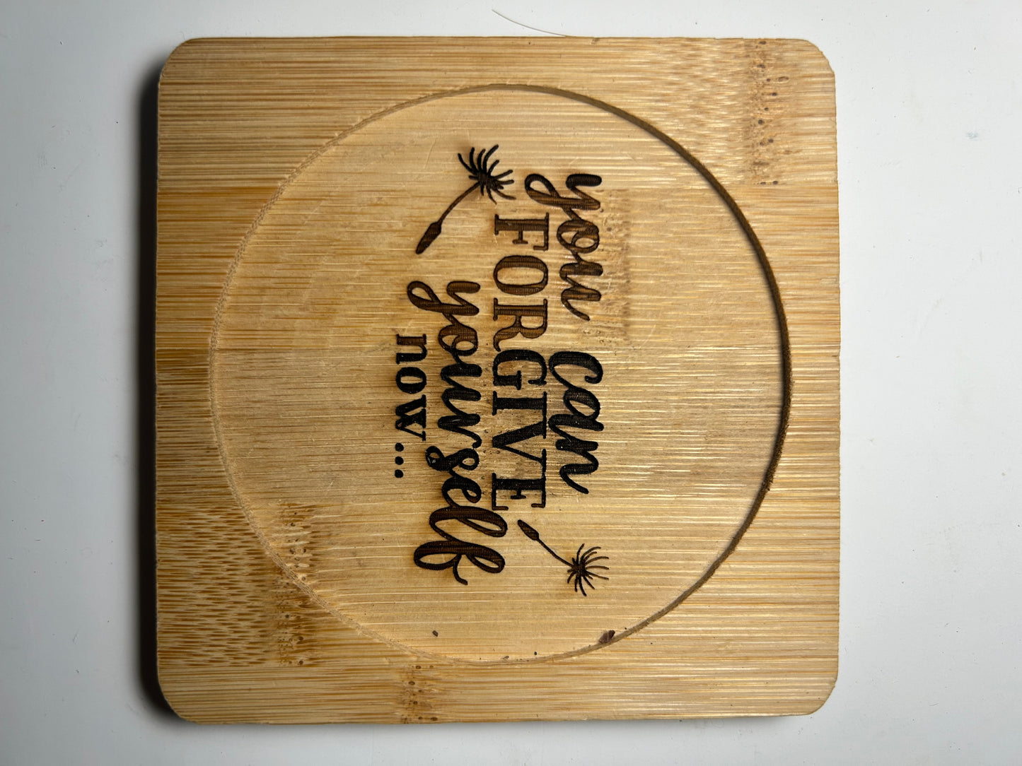 4x4 Bamboo Coasters
