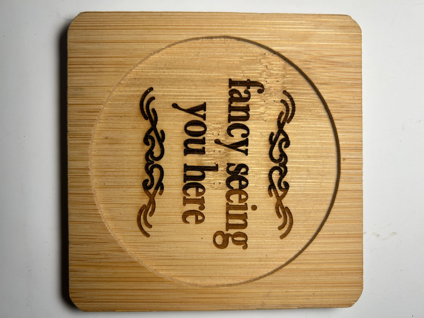 4x4 Bamboo Coasters