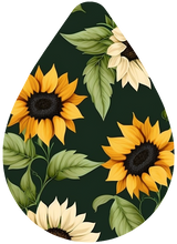 Load image into Gallery viewer, 2&quot; SUNFLOWER THEMED EARRINGS
