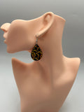 Sunflower Teardrop Earrings Floral Sublimation Earrings Lightweight Boho Jewelry