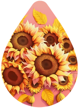 Load image into Gallery viewer, 2&quot; SUNFLOWER THEMED EARRINGS
