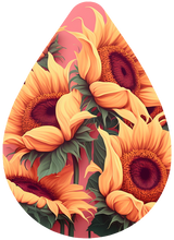 Load image into Gallery viewer, 2&quot; SUNFLOWER THEMED EARRINGS
