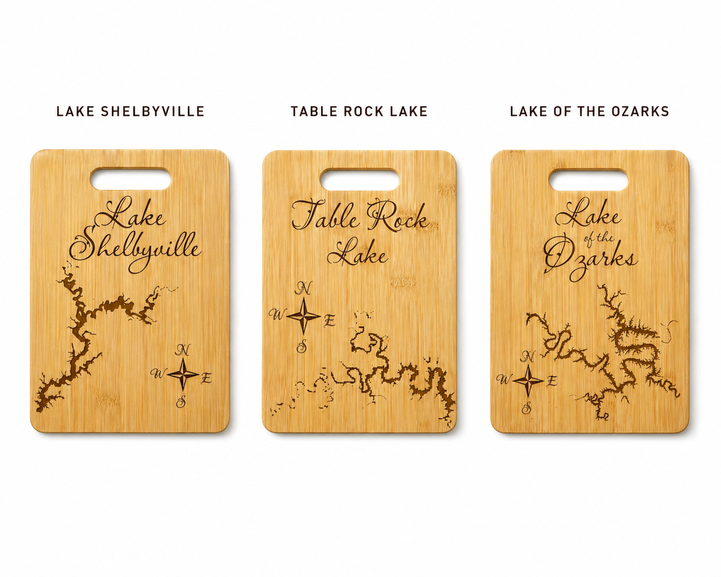 Customizable Lake Map Decor Board – Personalized Lake House Gift | Mad Jan’s
