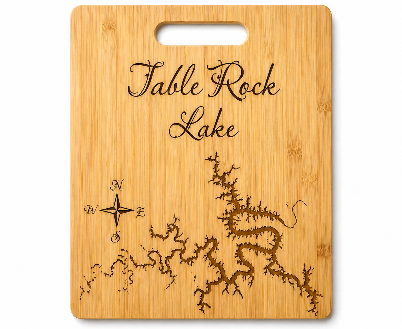 Customizable Lake Map Decor Board – Personalized Lake House Gift | Mad Jan’s