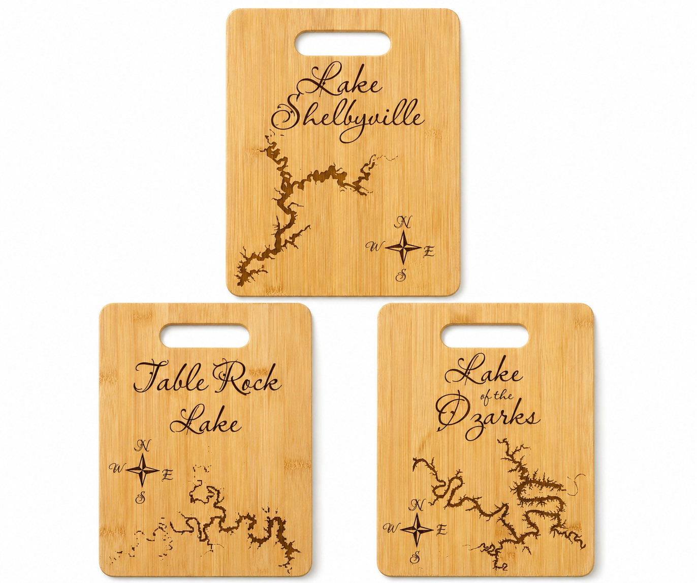 Customizable Lake Map Decor Board – Personalized Lake House Gift | Mad Jan’s