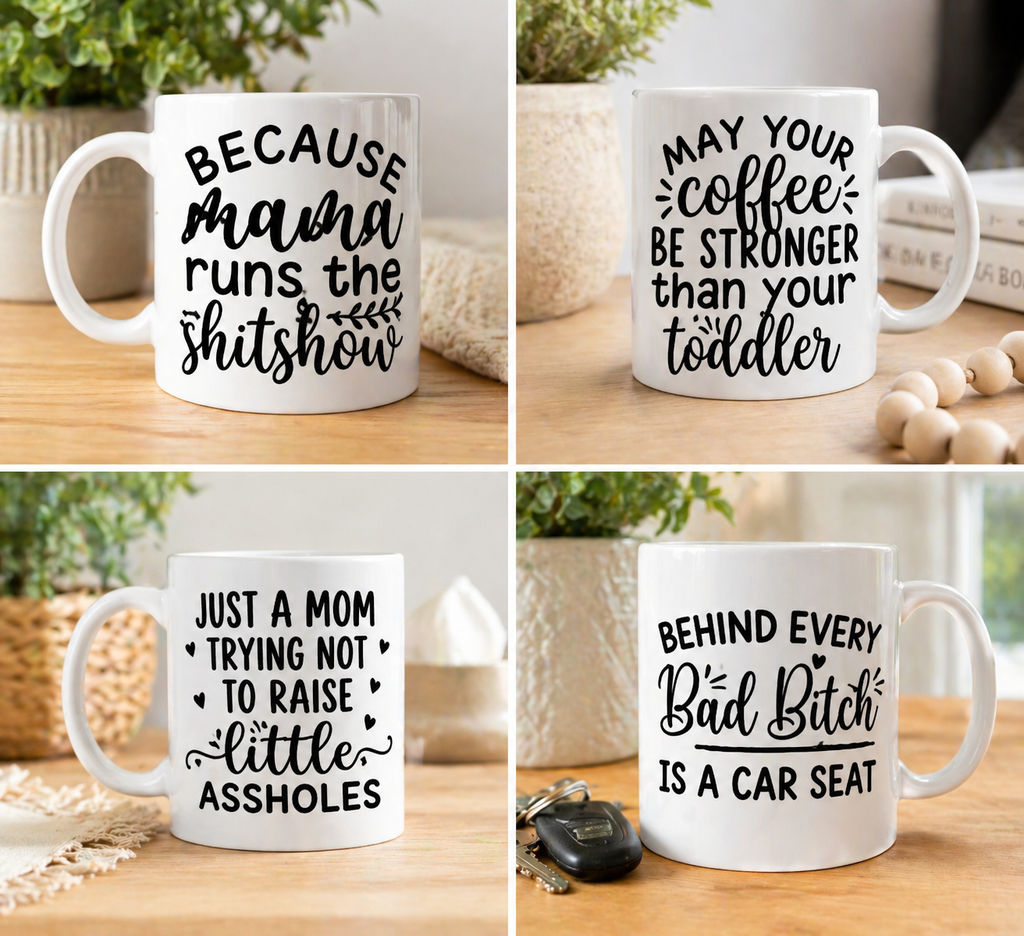 Mother’s Day Mug Collection – Funny, Sassy & Heartfelt Coffee Cups for Moms