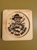 Halloween Horror Coasters – Spooky Drink Coasters | Mad Jan’s Menagerie