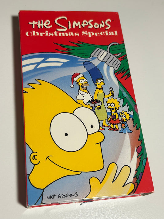 The Simpsons Christmas Special VHS 1991 Fox Video #1915 Hi-Fi Rare VTG
