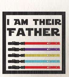 Best Dad in the Galaxy Wood Sign – I Am Their Father Star Wars Inspired Father’s Day Gift – Laser Engraved Dad Décor – Mad Jan’s