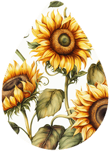 Load image into Gallery viewer, 2&quot; SUNFLOWER THEMED EARRINGS
