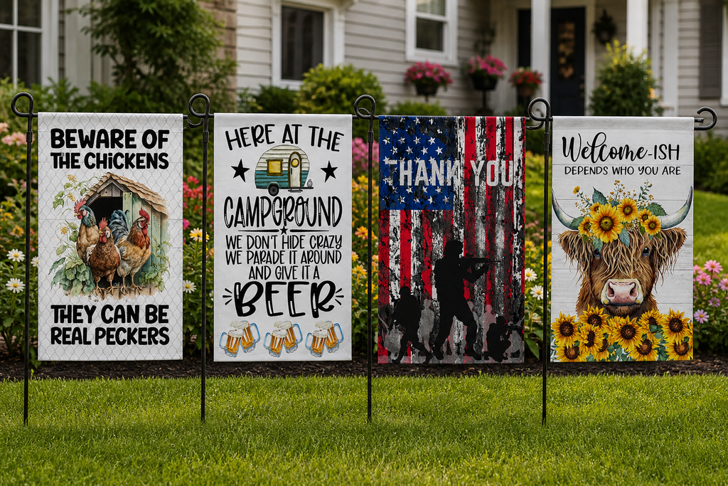 Garden Flag Collection – Mad Jan’s