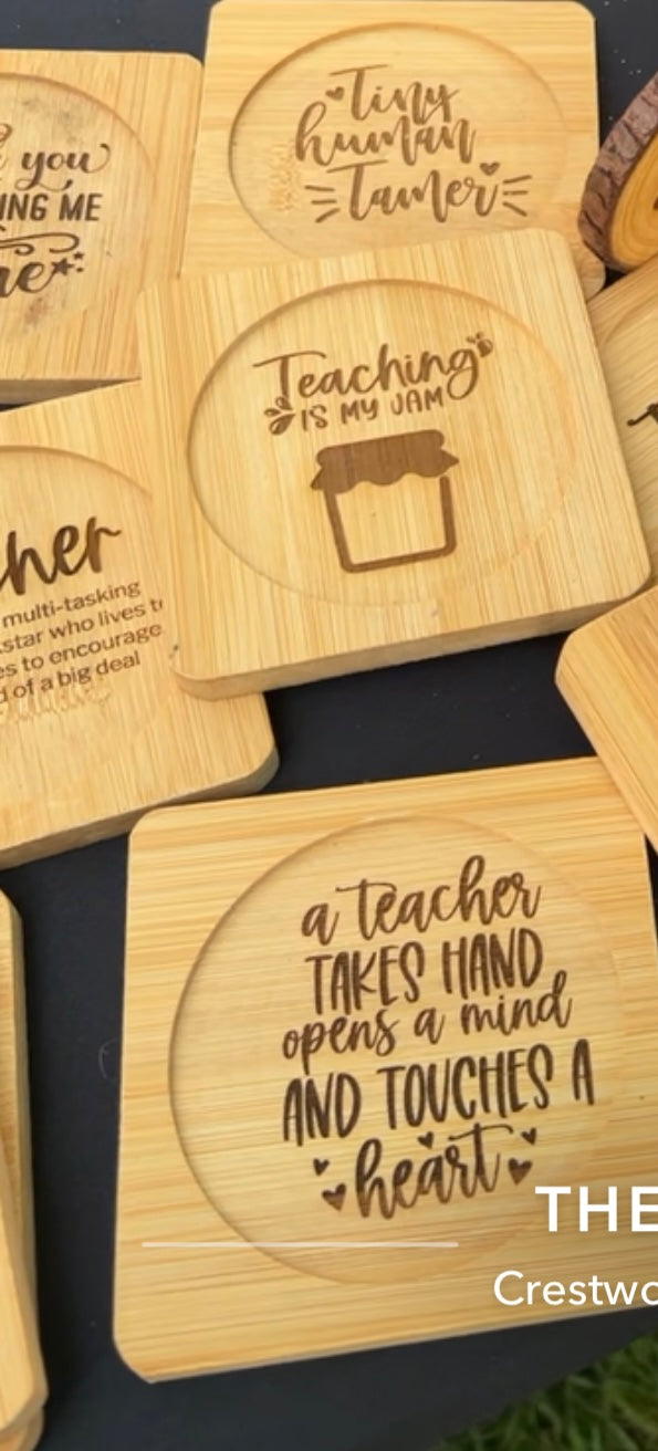 Teacher Gifts! Coasters Earrings and more…