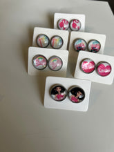 Load image into Gallery viewer, BARBIE 12 mm STUD EARRINGS
