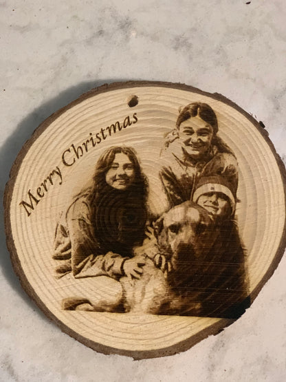 Customized Photo Ornament